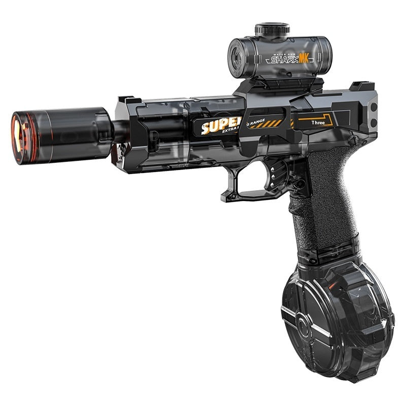 Powerful LED Water Gun – Electric Auto Spray Toy for Kids Outdoor Fun