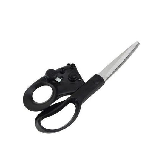 Professional Laser Guided Scissors – Straight Cutting Shears for Fabric, Sewing, Crafts, Wrapping & Gift Projects